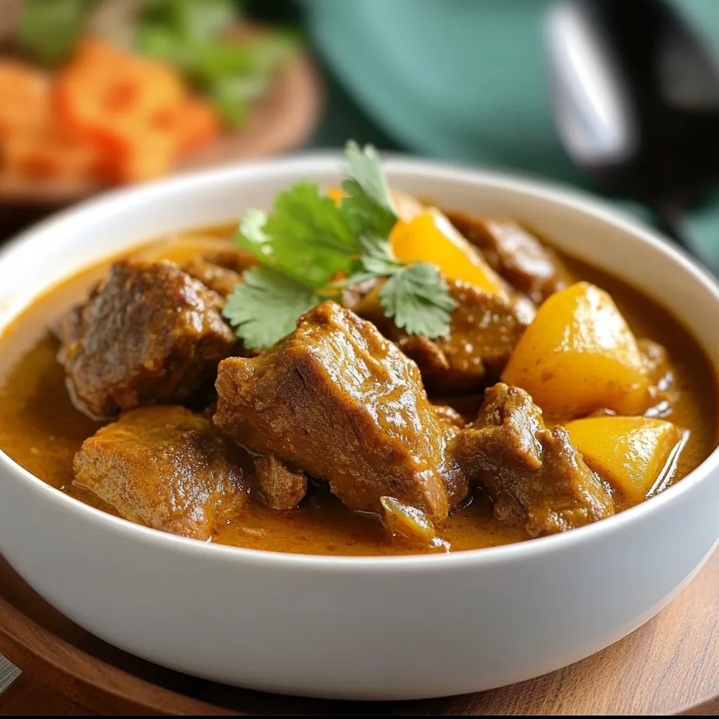 Best Slow-Cooker Massaman Beef Curry