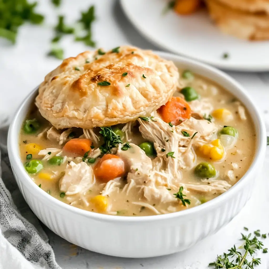 Chicken Pot Pie Slow Cooker Crockpot