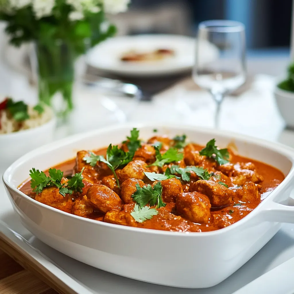 Dairy Free Slow Cooker Butter Chicken