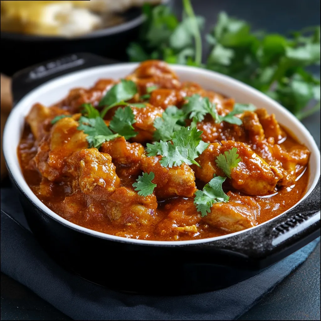 Easy Slow Cooker Chicken Bhuna