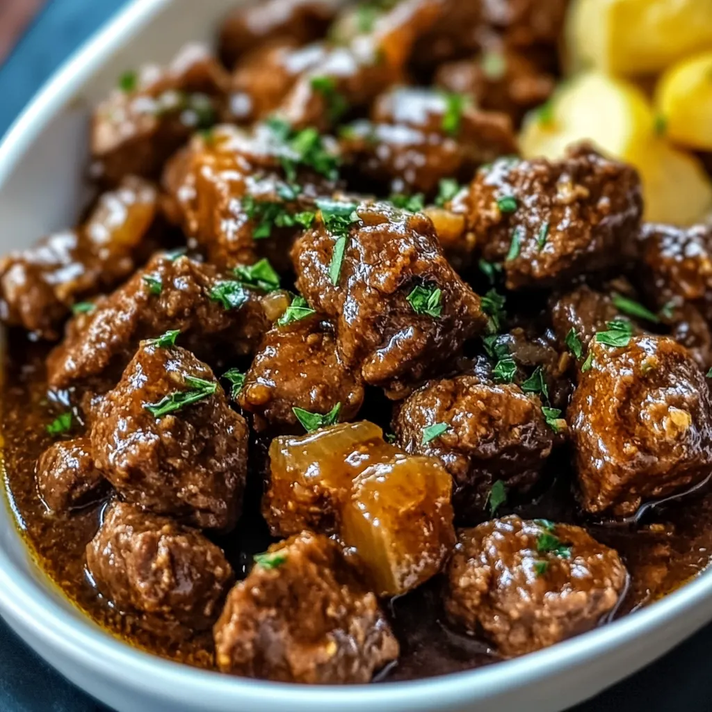 How to Store Slow Cooker Garlic Butter Beef Bites