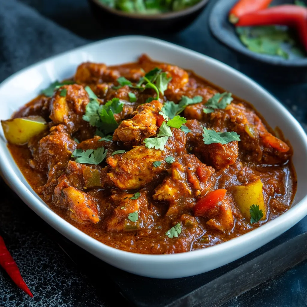 Slow Cooked Lamb Bhuna