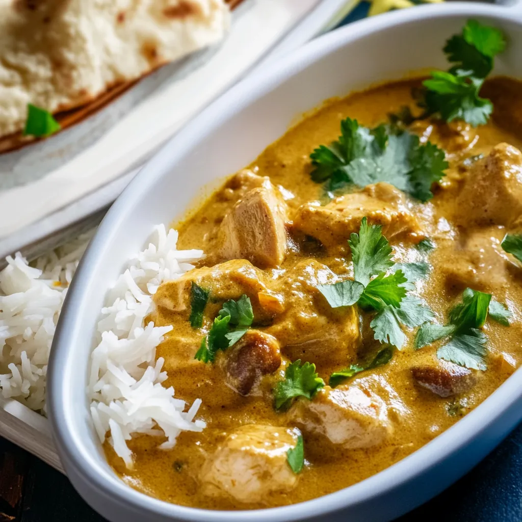 Slow Cooker Chicken Korma Curry