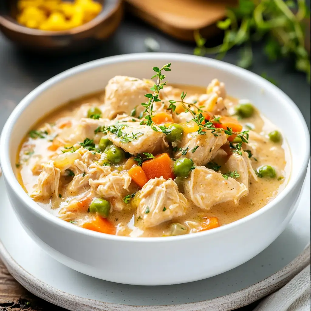 Slow Cooker Chicken Pot Pie Recipe Crockpot