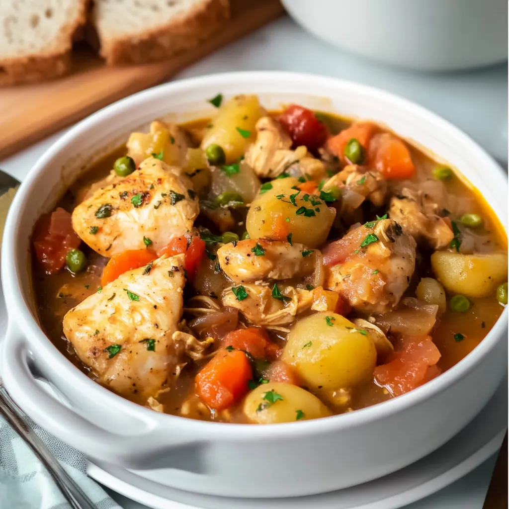 Slow Cooker Creamy Chicken Stew Recipes