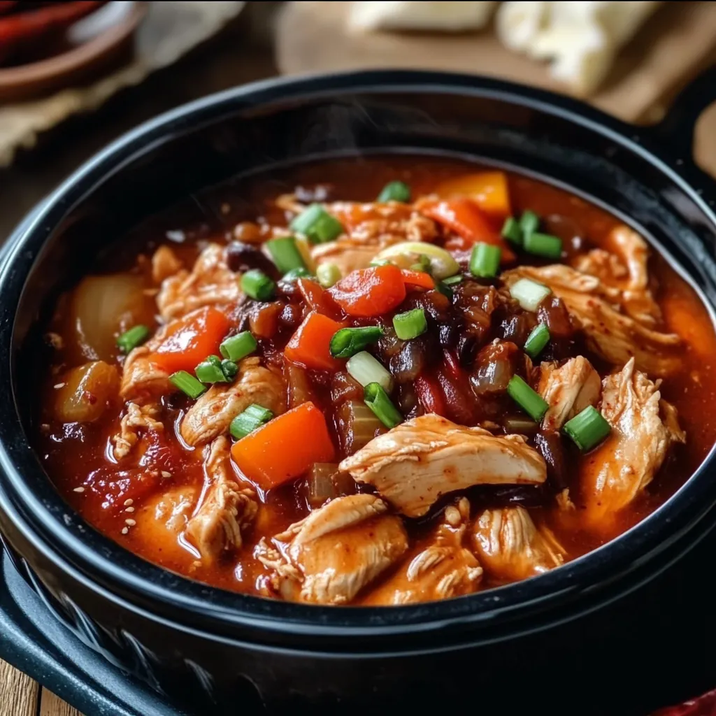 Spicy Korean Chicken Stew
