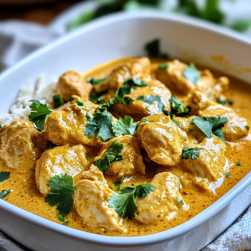 The Best Slow Cooker Chicken Korma