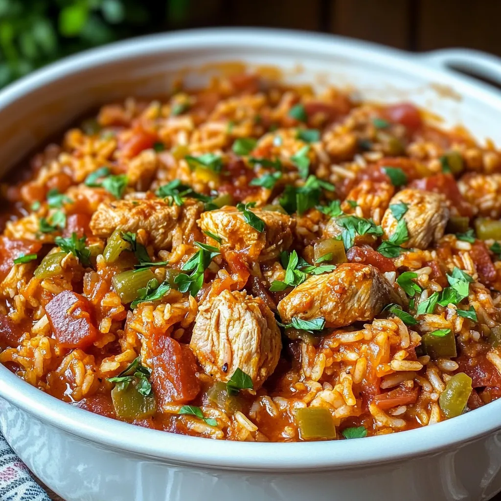 chicken sausage jambalaya slow cooker