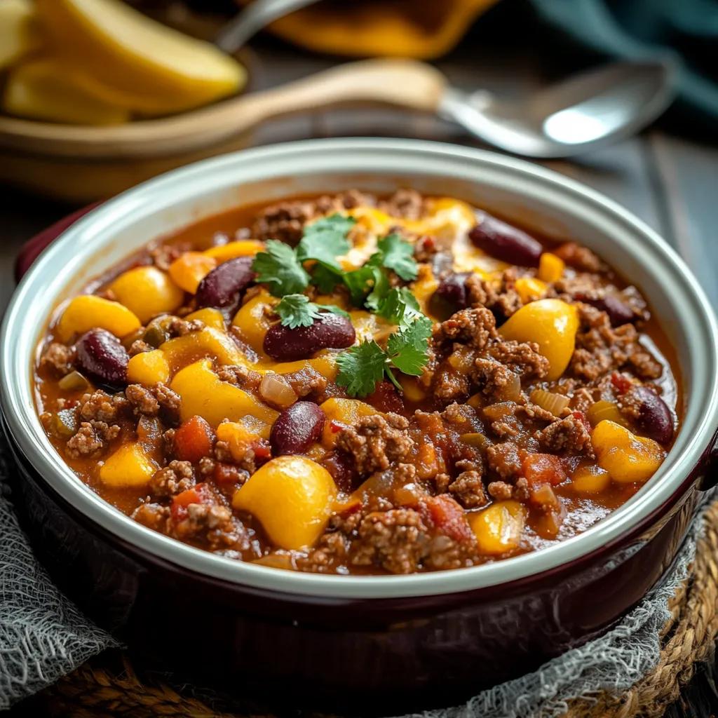 easy and tasty slow cooker cowboy casserole