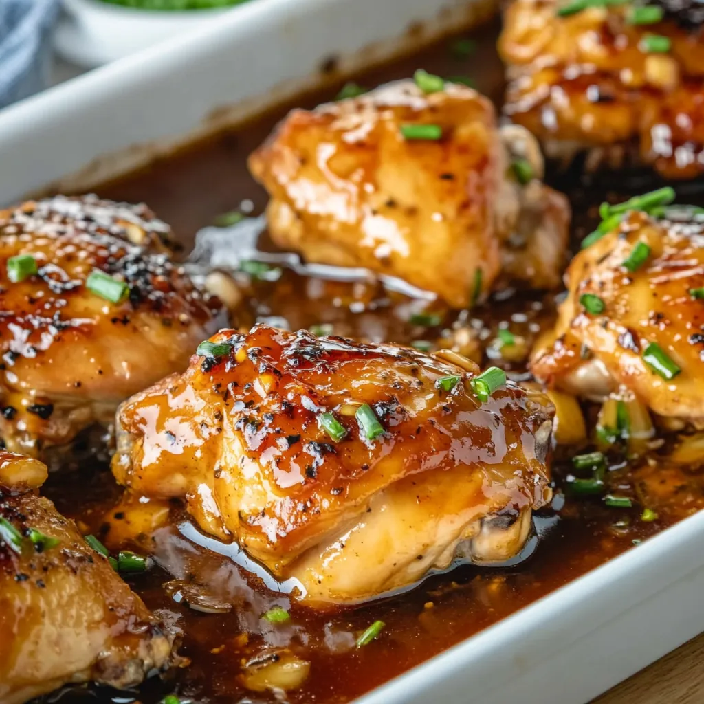 food dolls slow cooker honey garlic chicken thighs