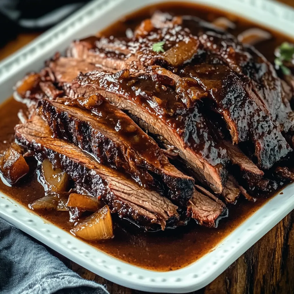 slow cooker beef brisket stew