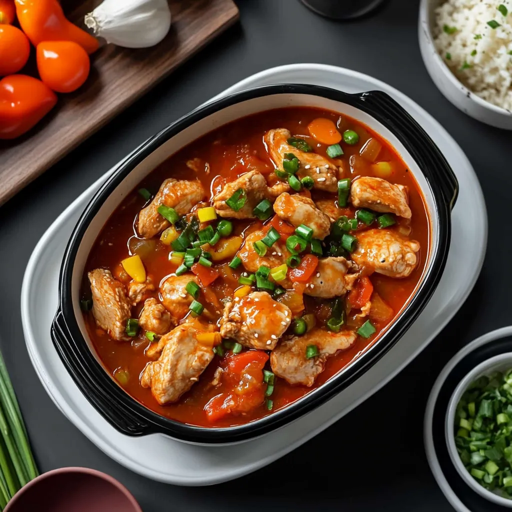 spicy Korean chicken stew - Korean chili stew - gochujang chicken stew