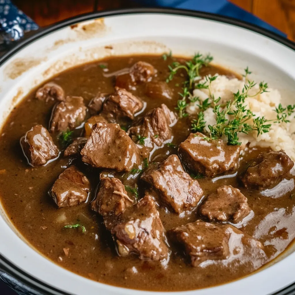 Best Crock Pot Beef Tips and Gravy Recipe