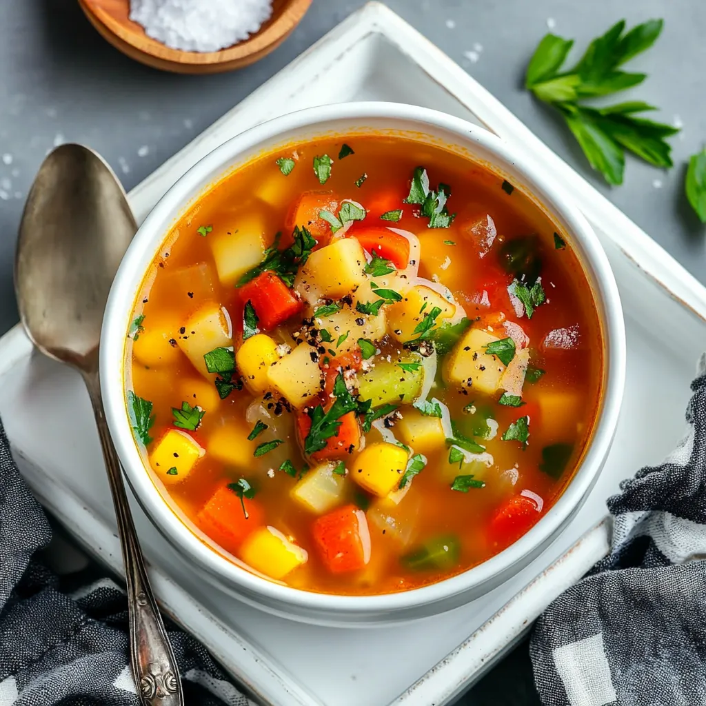 Easy Vegetable Soup Recipes