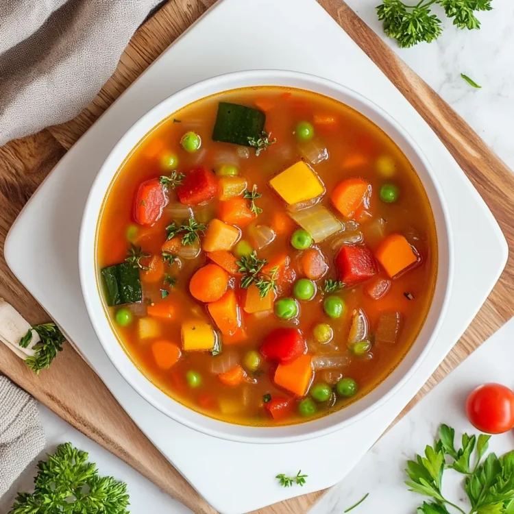 Easy Vegetable Soup Recipes