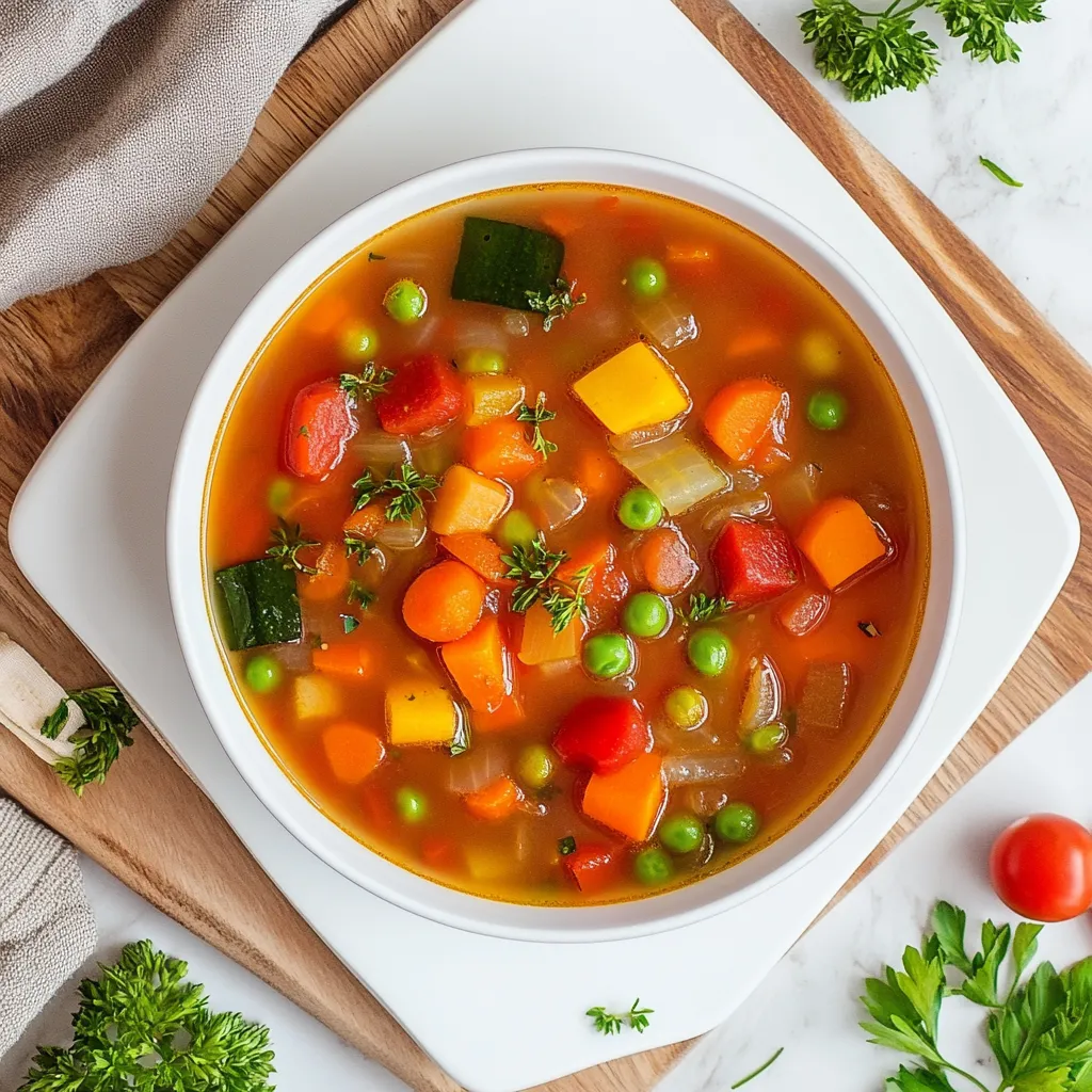 Easy Vegetable Soup Recipes