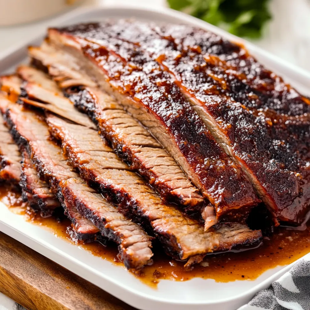 Slow Cooker Barbecue Brisket