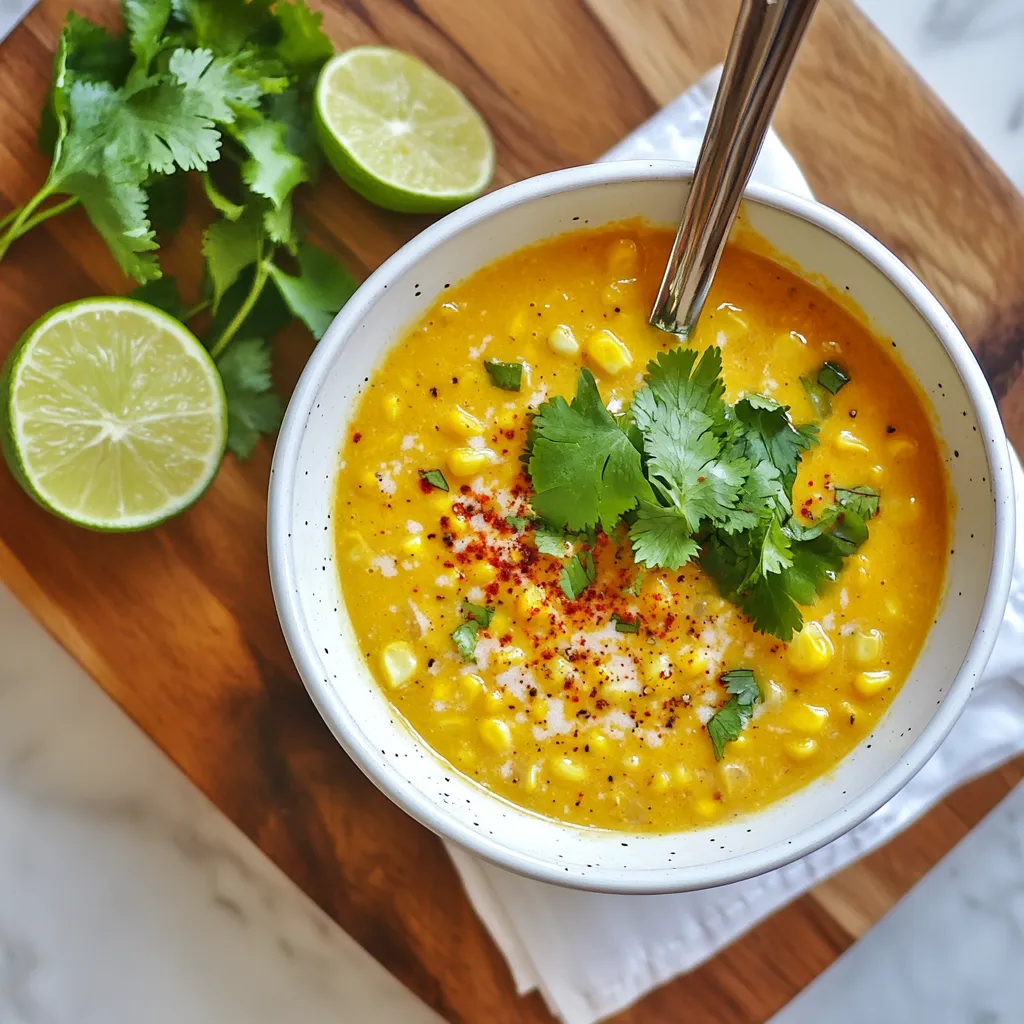 Mexican Street Corn Soup Recipe