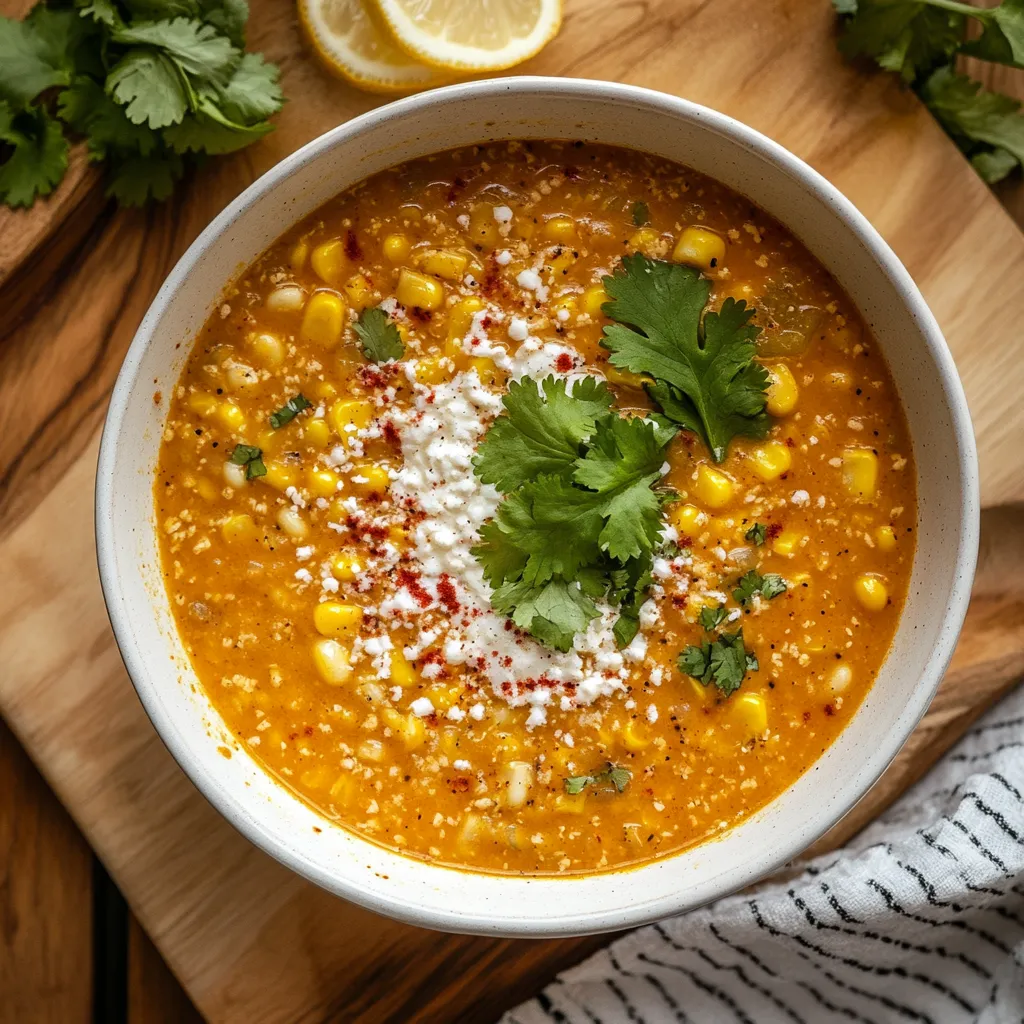 Mexican Street Corn Soup Crockpot