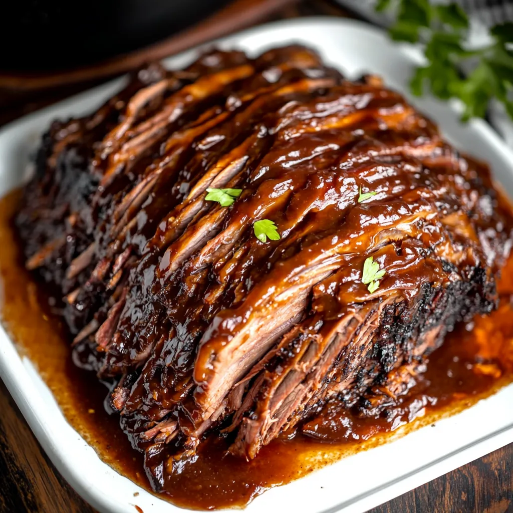 Slow Cooker Texas Beef Brisket