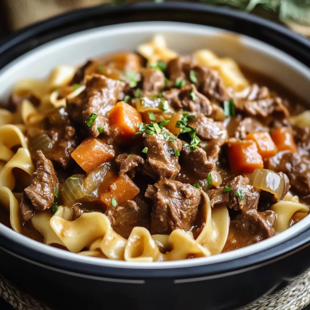 Slow Cooker Beef Ramen Noodles Persnickety