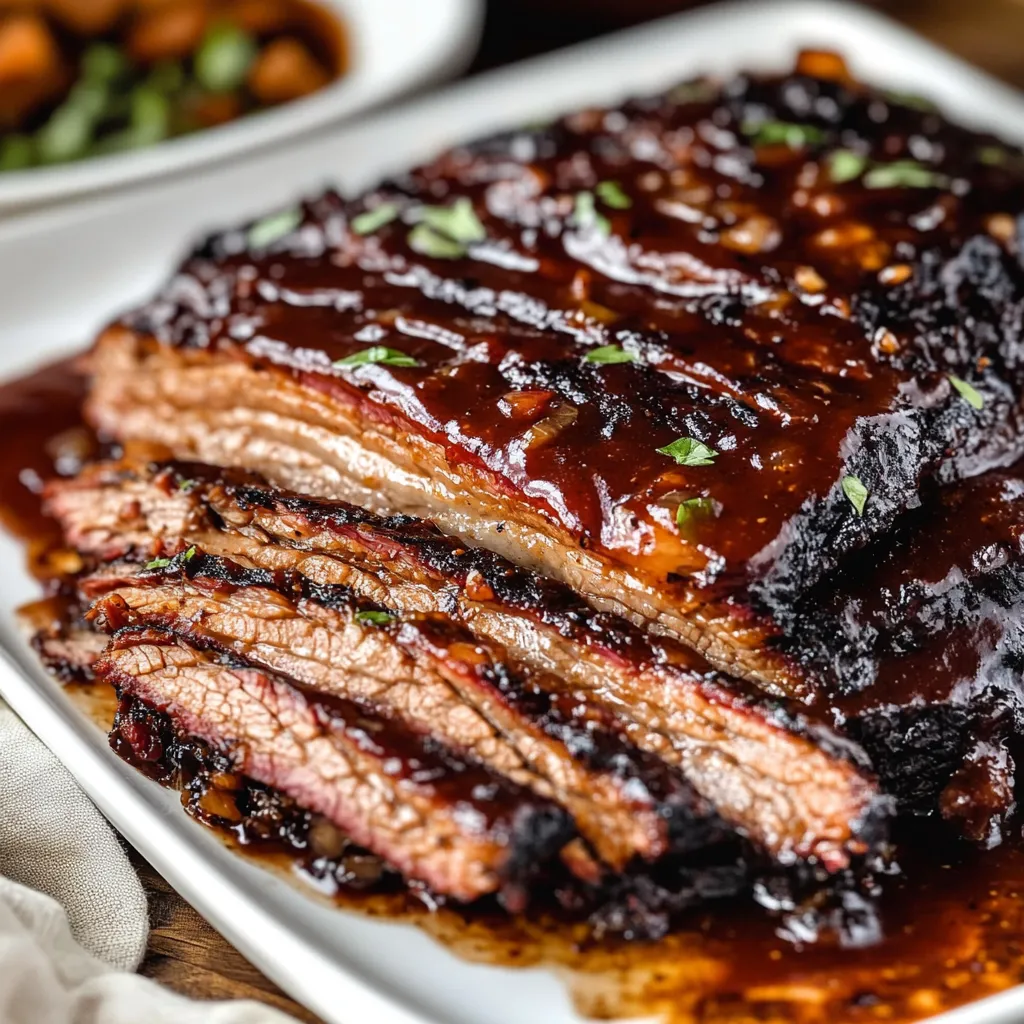 Slow Cooker Barbecue Brisket