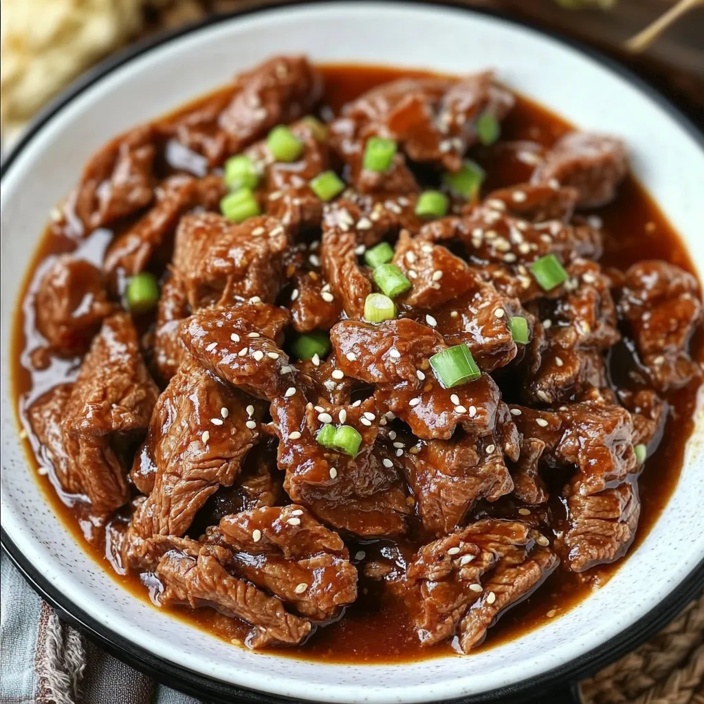 Slow Cooker Korean Beef Recipe