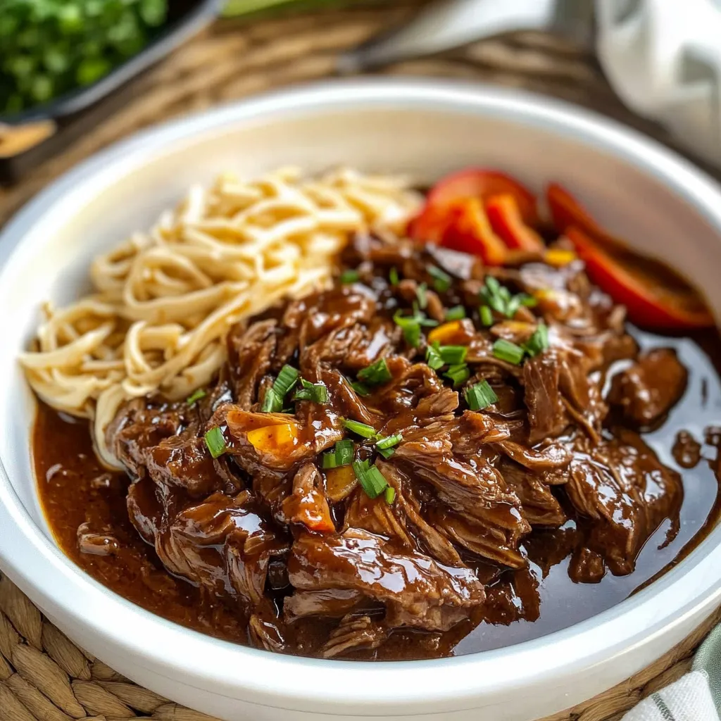 Slow Cooker Korean Beef Recipe