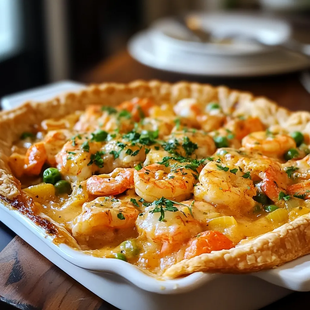 Cajun Seafood Pot Pie