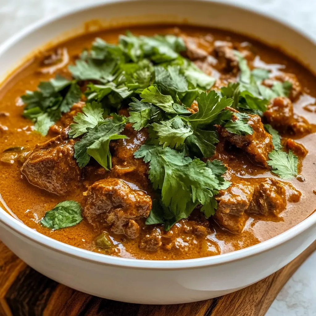 Slow Cooker Coconut Curry Beef Stew