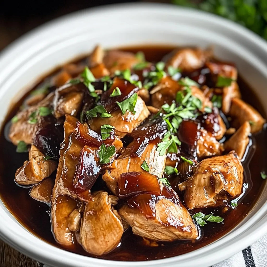 Crock Pot Bourbon Chicken