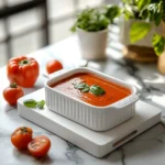 Roasted Red Pepper and Tomato Soup Recipe