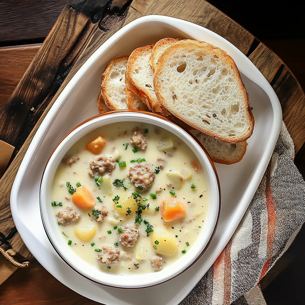 Creamy Sausage Potato Soup