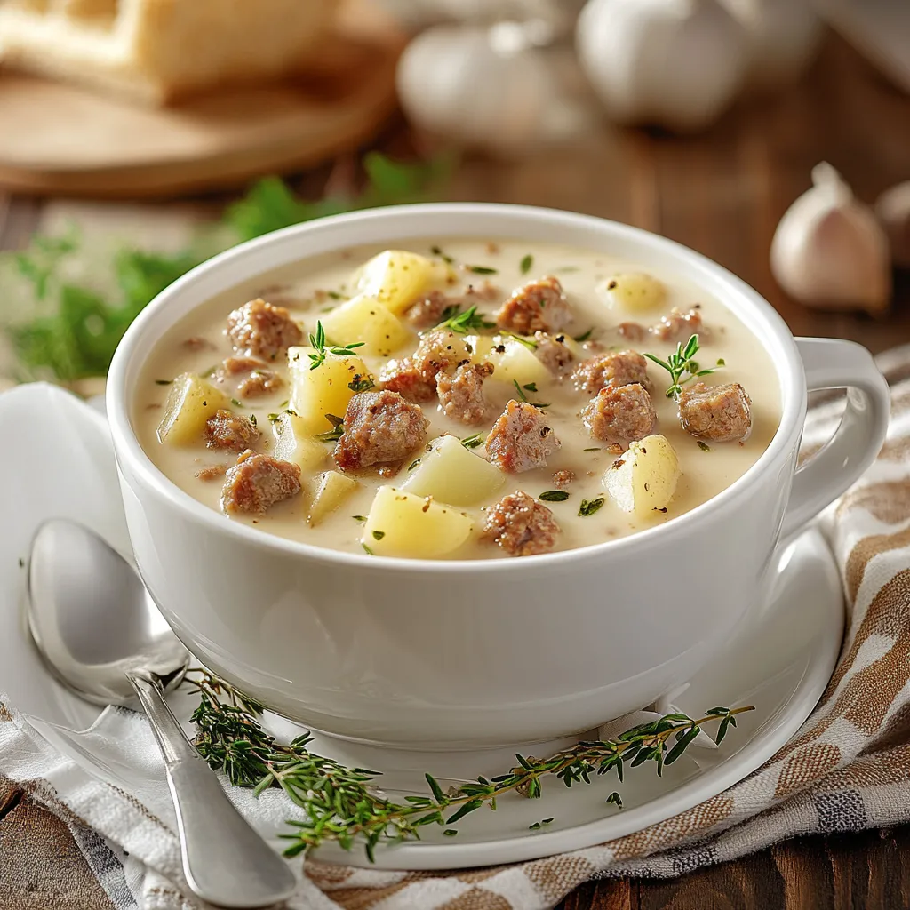 Creamy Sausage Potato Soup