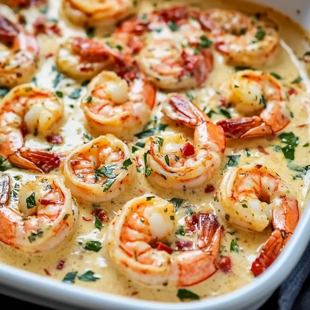 Easy Creamy Tuscan Shrimp Recipe