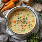 One Pot Creamy Vegetable Soup