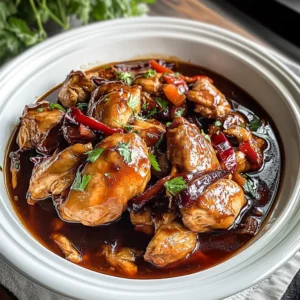 Crock Pot Bourbon Chicken