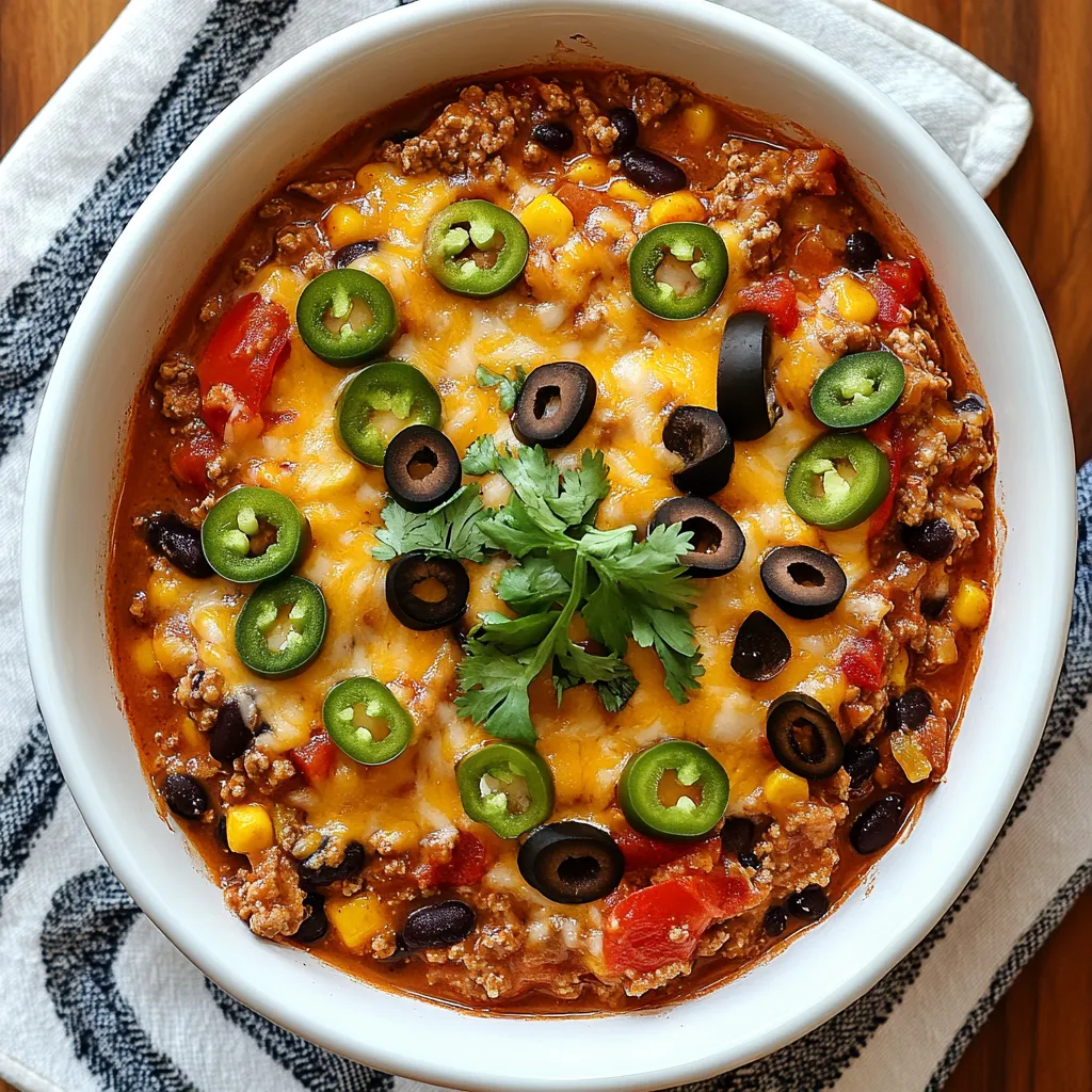 Crock Pot Mexican Casserole