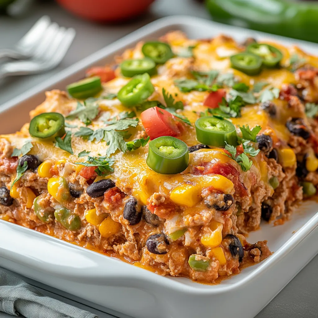 Crock Pot Mexican Casserole