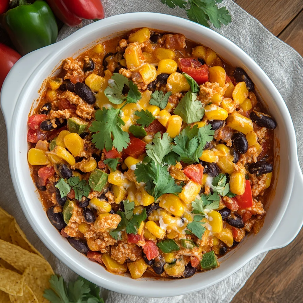 Crock Pot Mexican Casserole