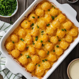 Dairy Free Tater Tot Casserole Recipe