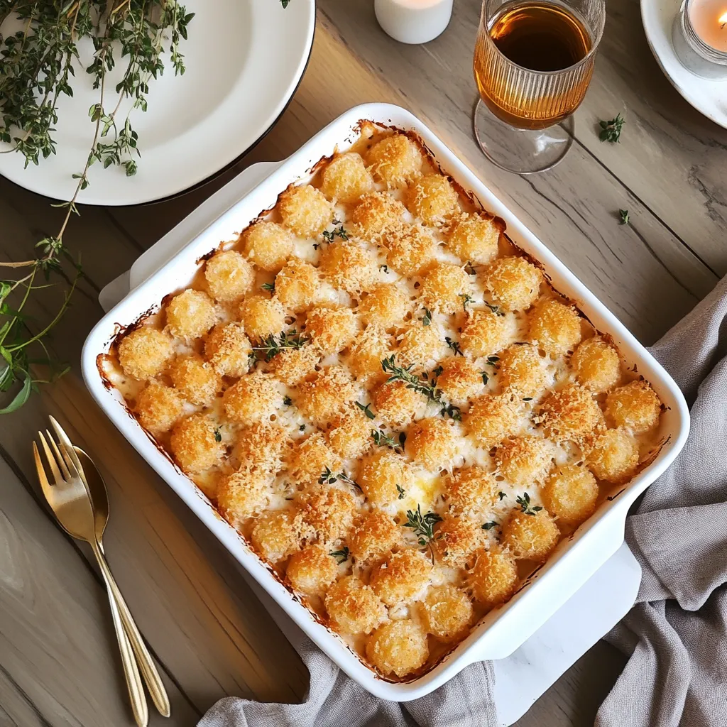 Dairy Free Tater Tot Casserole Recipe