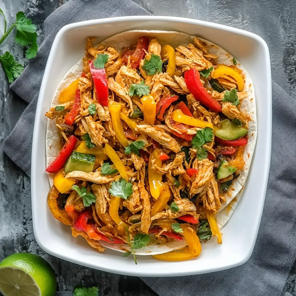 Slow Cooker Hawaiian Chicken Fajitas
