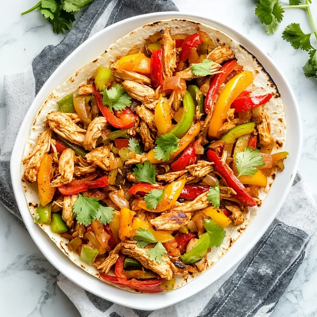 Slow Cooker Hawaiian Chicken Fajitas
