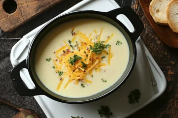 Easy Old Fashioned Loaded Potato Soup