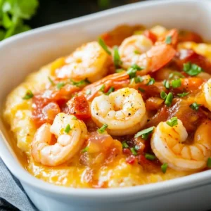 Fit Slow Cooker Queen Shrimp and Grits
