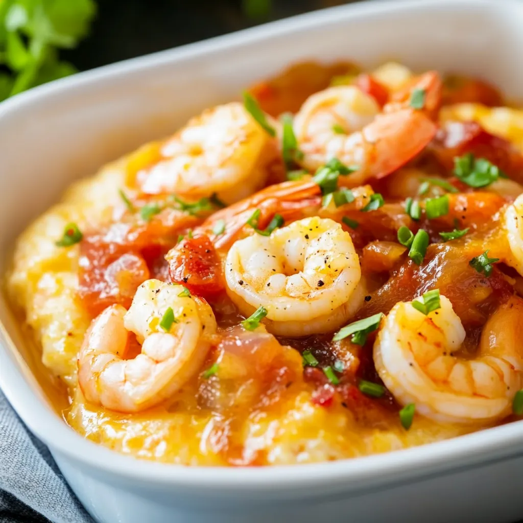 Fit Slow Cooker Queen Shrimp and Grits