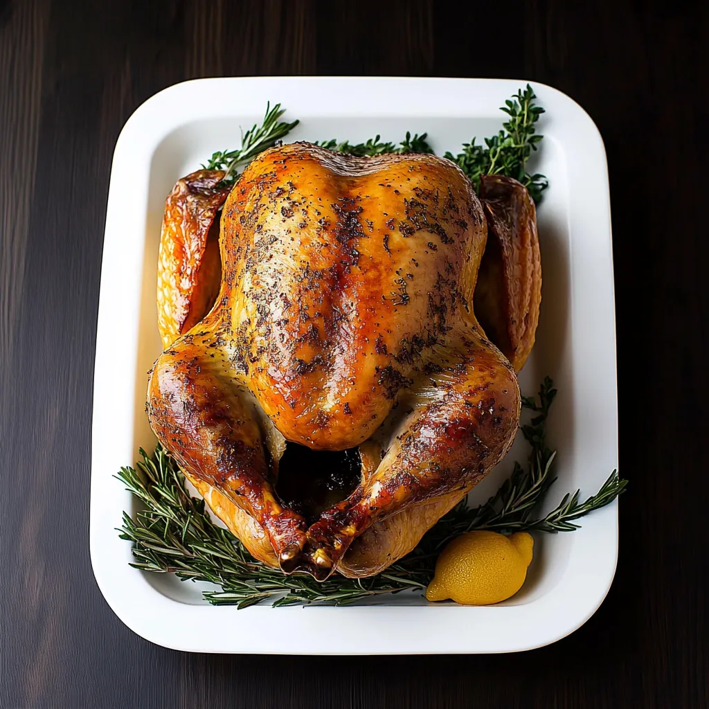 Garlic and Herb Thanksgiving Turkey