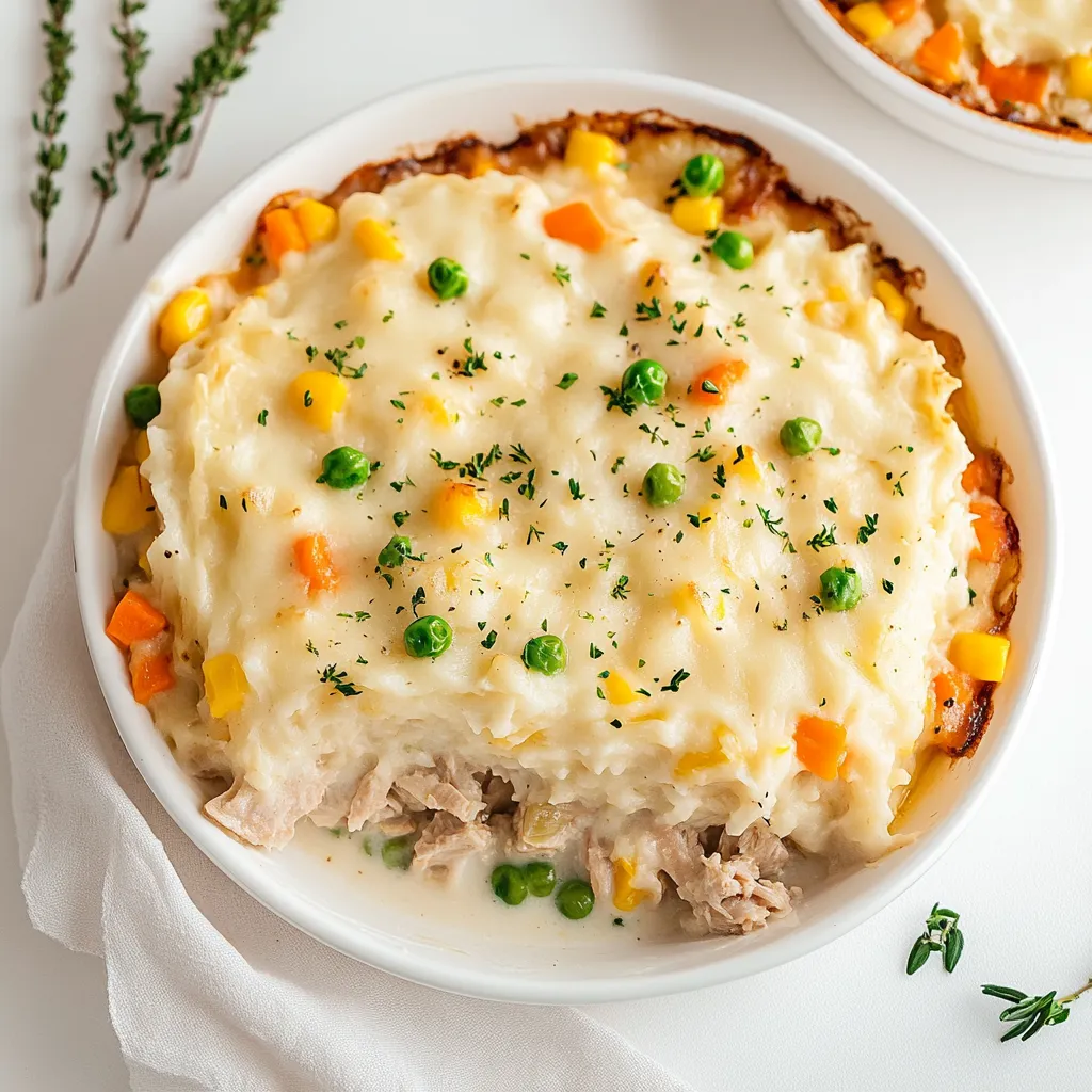 Creamy Turkey Shepherd’s Pie
