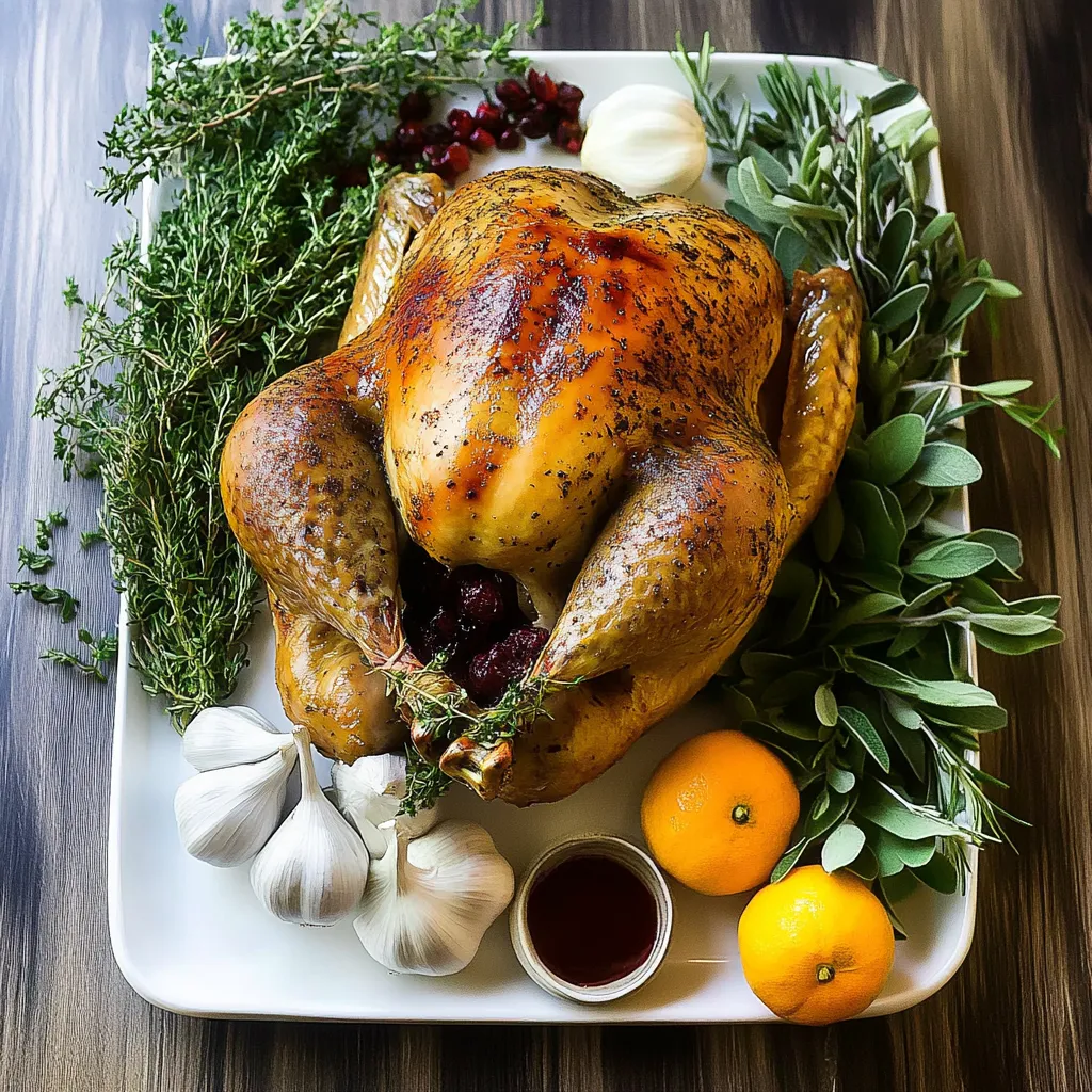 Garlic and Herb Thanksgiving Turkey